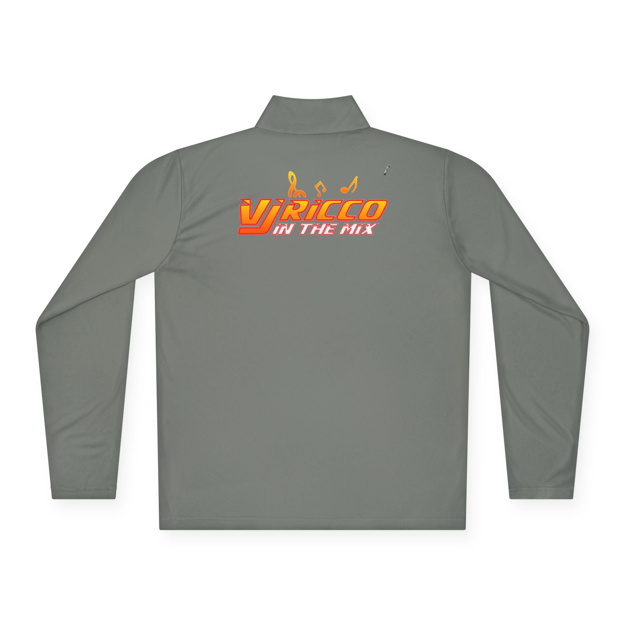 "VJ Ricco"🎤 Custom Unisex Quarter-Zip Pullover – Personalized “IN THE MIX” Style